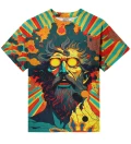 Psychodelic God oversize t-shirt