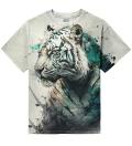 Watercolor Tiger oversize t-shirt