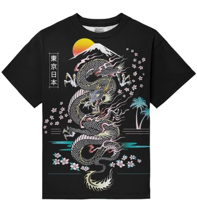 Asian Dragon oversize t-shirt
