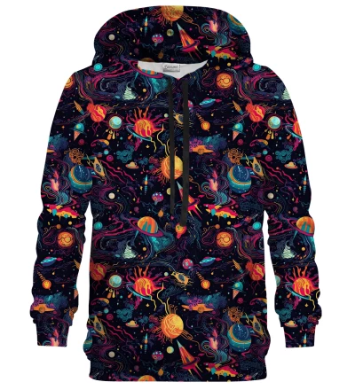 Cosmic pattern hoodie