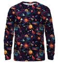 Cosmic pattern sweatshirt