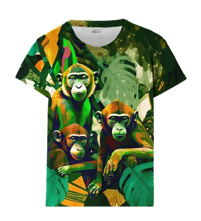 Monkeys womens t-shirt