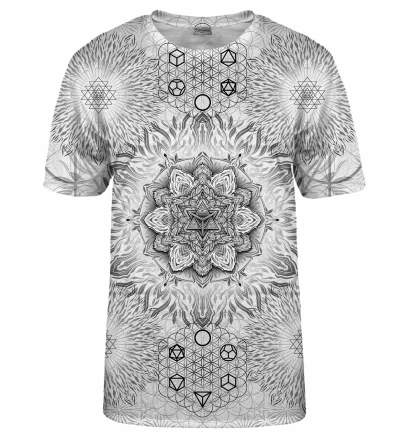 Geometric White t-shirt