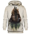 Bear womens hoodie