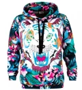 Flower Tiger womens hoodie