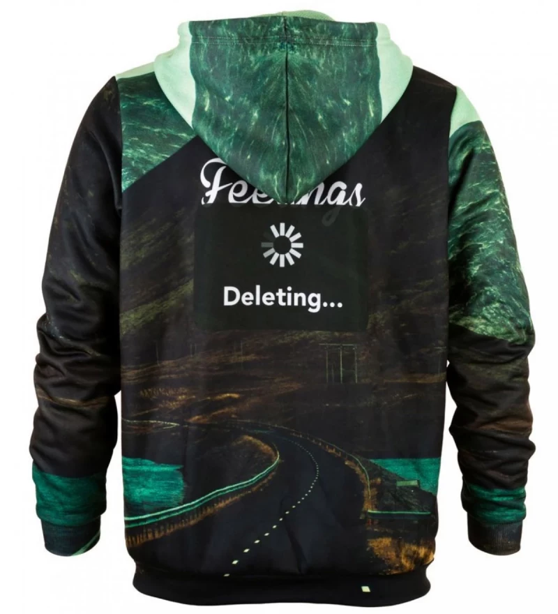 Feelings Deleting womens hoodie