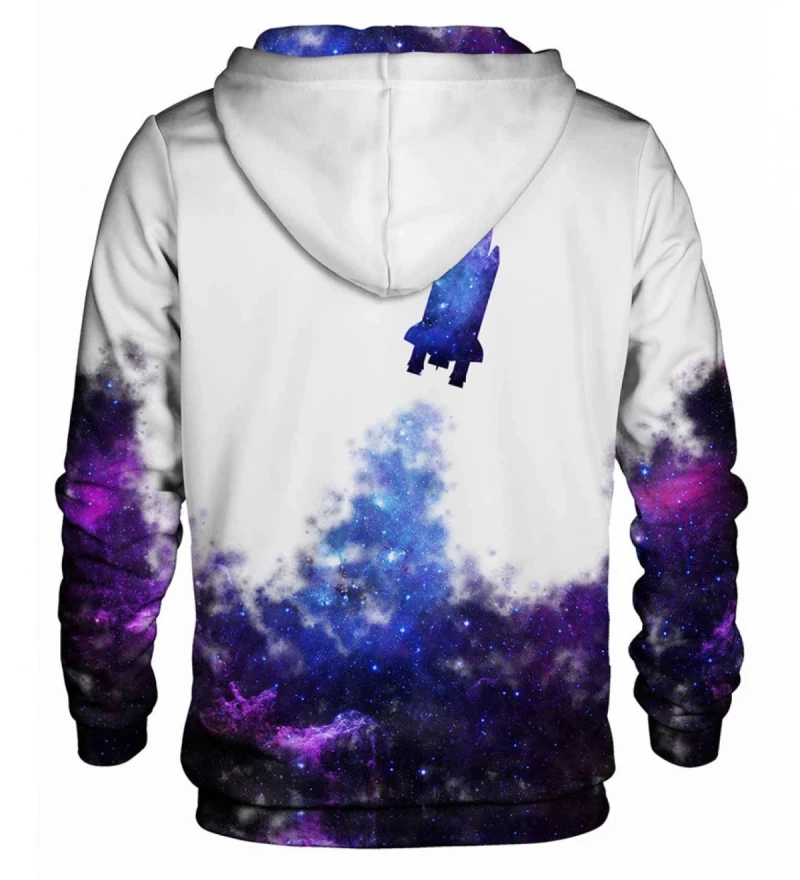 Spaceship womens hoodie