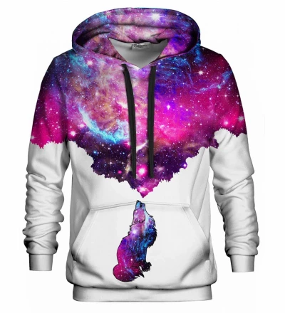 Galactic Wolf womens hoodie
