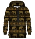 Damska bluza z kapturem Golden Elephants