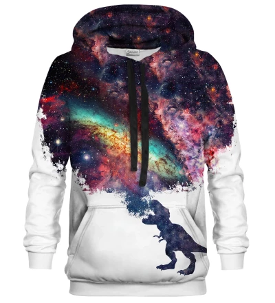 Galaxy Raptor womens hoodie
