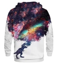 Galaxy Raptor womens hoodie