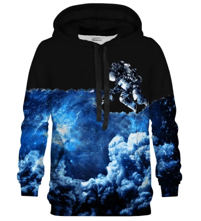 Space Art Black womens hoodie