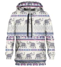 Elephants womens hoodie