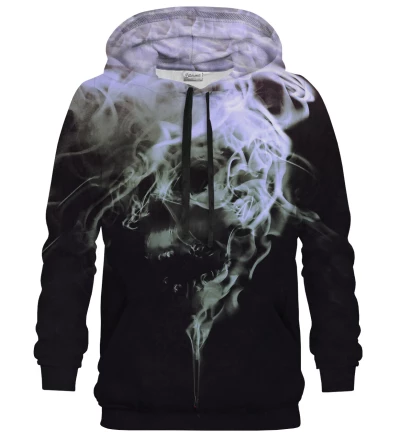 Skull Smoke womens hoodie