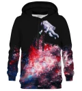 Galaxy Art Black womens hoodie