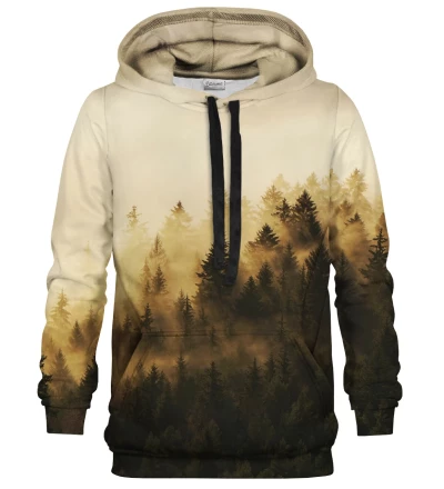 Sunny Morning Forest womens hoodie