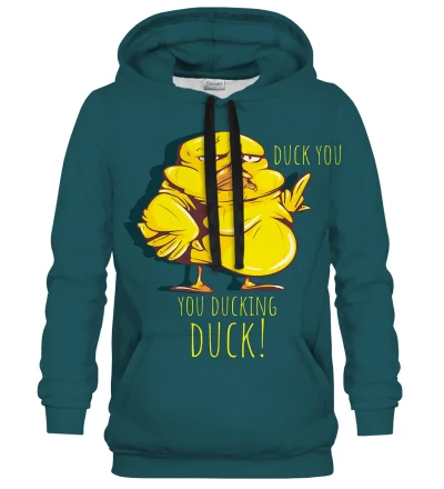 Damska bluza z kapturem Ducking Duck