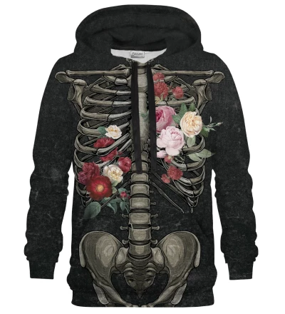 Floral Skeleton womens hoodie