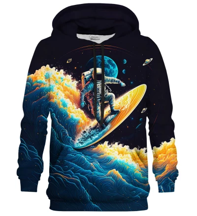 Space Waves womens hoodie