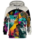 Psychodelic Collage womens hoodie