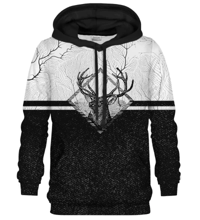 Grunge Deer womens hoodie