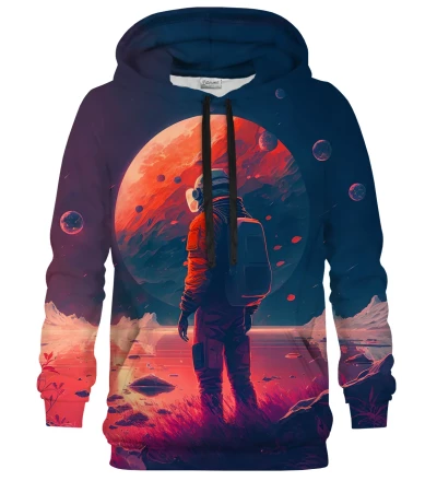Lonely in Space womens hoodie
