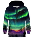 Colorful Aurora womens hoodie