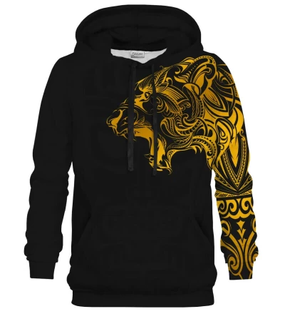 Polynesian Tiger Gold womens hoodie