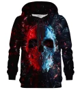Glass Skull womens hoodie