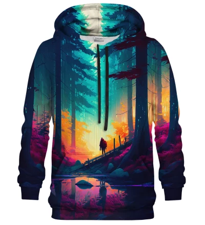 Walk in the Forest womens hoodie