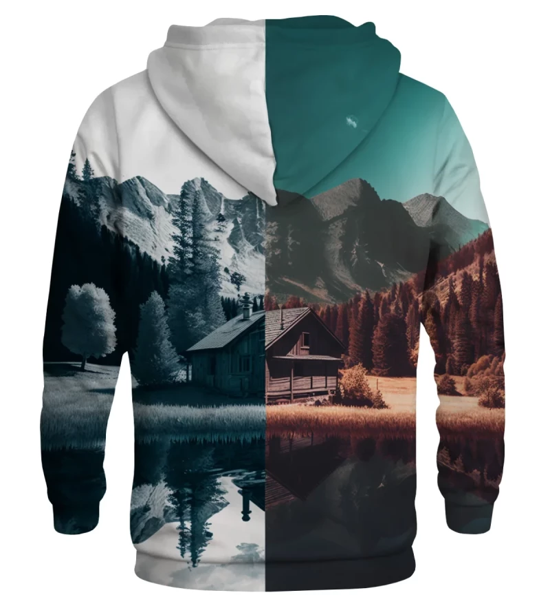 Between Day and Night womens hoodie