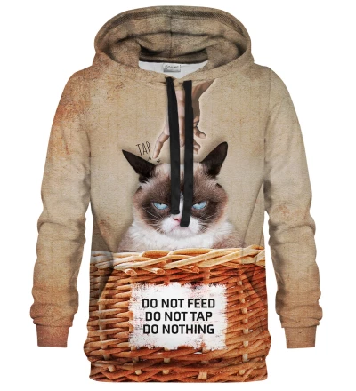 Don't tap womens hoodie
