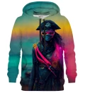 Cyber Pirate womens hoodie