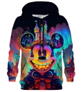 Psycho Mouse womens hoodie