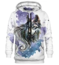Night Wolf womens hoodie