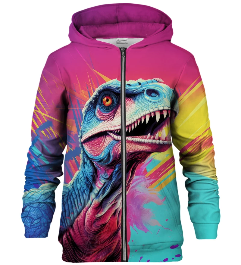 Velociraptor zip up hoodie Bittersweet Paris