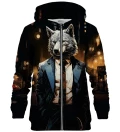 Wolf of Wall Street zip up hoodie