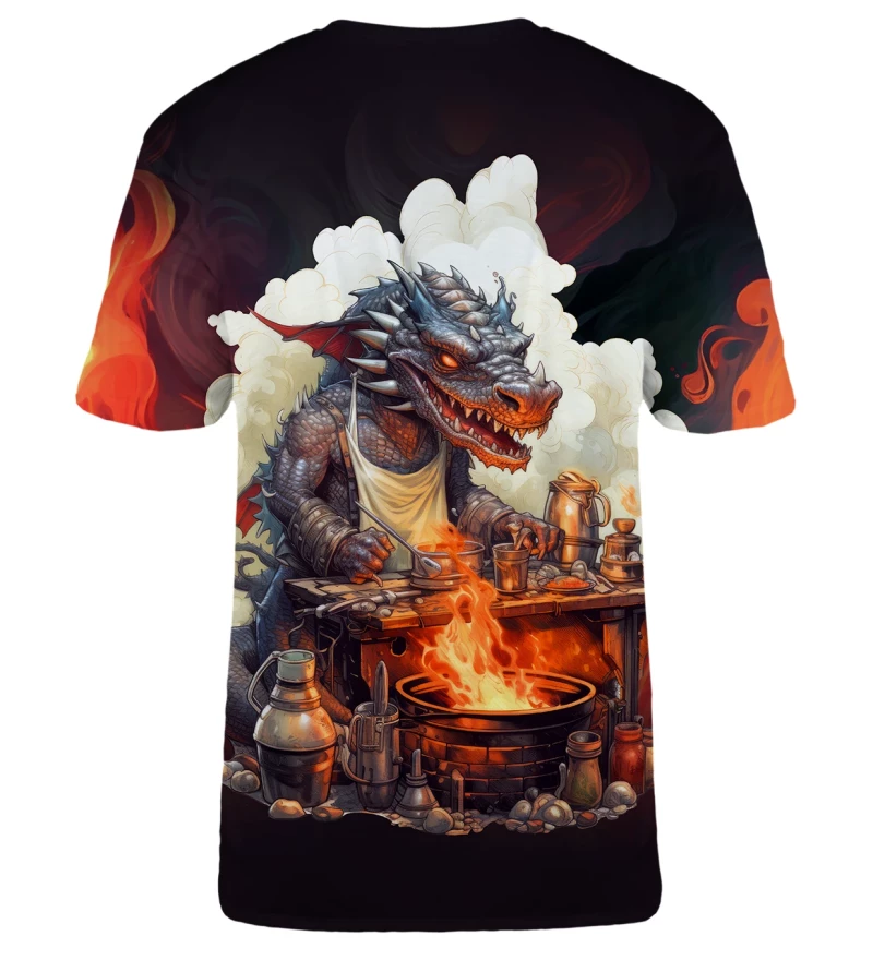 T-shirt Dragon Barbecue