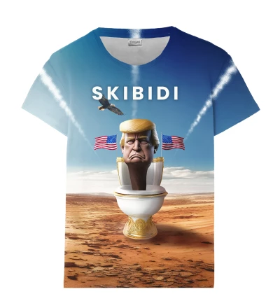 T-shirt damski Toilet Donald