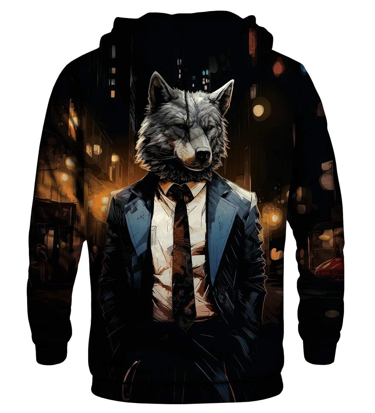 Jaket hoodie outlet 3d wolf