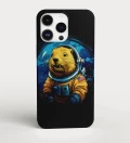 Capybara in space phone case, iPhone, Samsung, Huawei