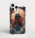 Cartoon Space phone case