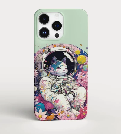 Cosmonaut Cat phone case