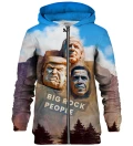 Big Rock People zip up hoodie