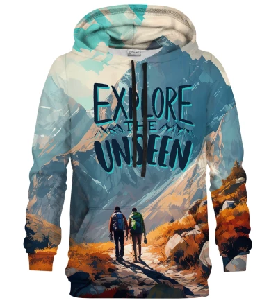 Explore the unseen womens hoodie