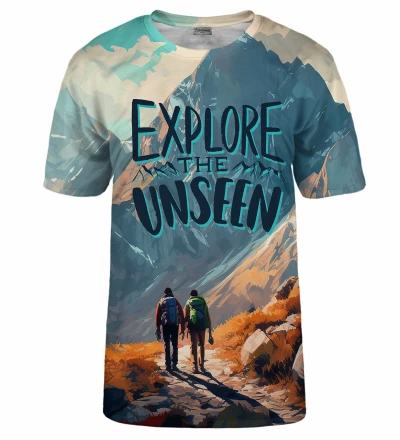 Explore the unseen t-shirt