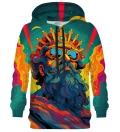Psychedelic King womens hoodie