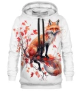 Fox Defender White womens hoodie