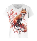 Fox Defender White womens t-shirt