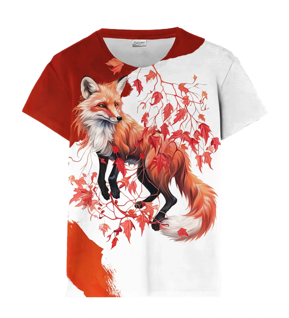 Japanese Maple Fox white t-shirt